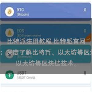 比特派注册教程 比特派官网地址推荐：深度了解比特币、以太坊等区块链技术。
