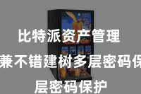 比特派资产管理  况兼不错建树多层密码保护